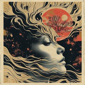surreal  album  cover  high-detailed  screenprinting  tree  nature  art  creativity  colorful 1079508