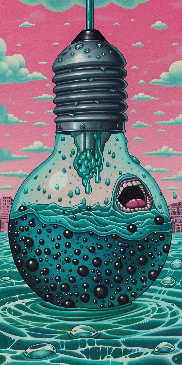 lightbulb  liquid  woman  drowning  disturbing  conceptual  surreal  art  emotions  depth 940616
