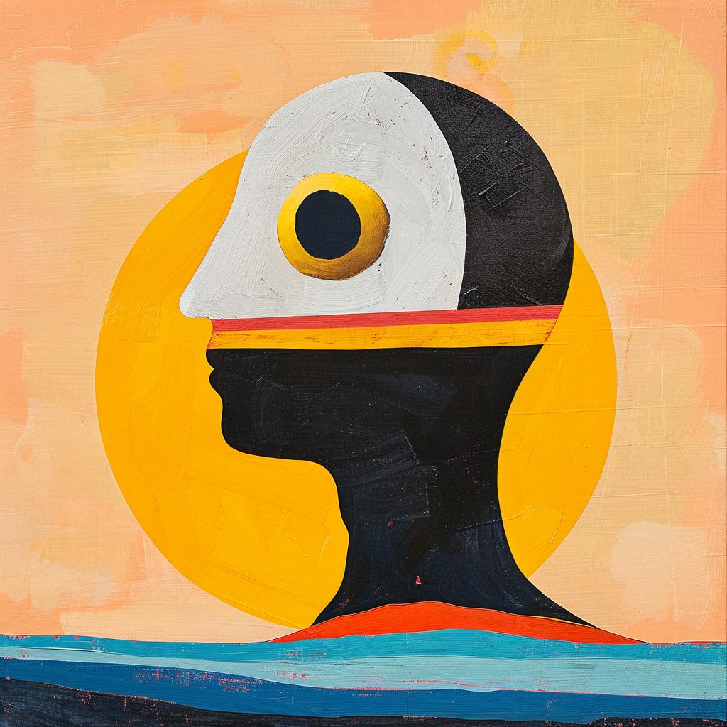 surreal  album  cover  man  sun  colorful  creative  abstract  expressionism  art 977046