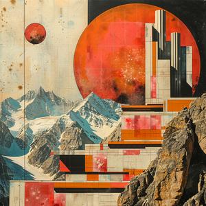 painting  mountains  redsun  building  intricate  details  el  lissitzky  modern  art 1058558