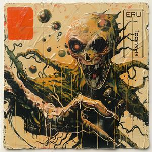 painting  zombie  art  encaustic  style  color  details  unique  surreal  creative 1065907