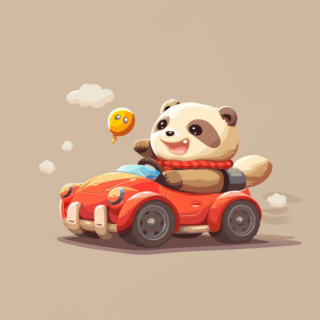 cute  sloth  convertible  sports  car  kawaii  cartoon  driving  animal  fun 939754