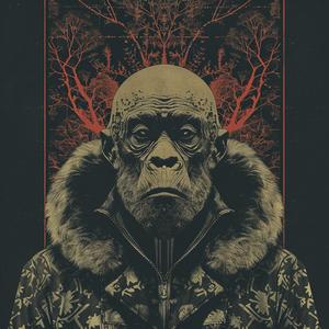 sasquatch  bigfoot  bald  poster  movie  planet  apes  creature  fantasy  humor 1071644