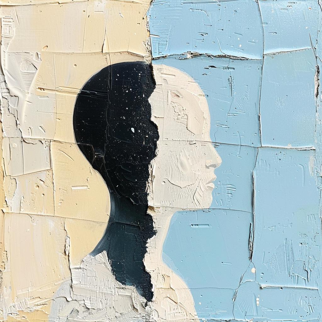 album  cover  portrait  woman  black  white  background  impasto  palette  knife 963550