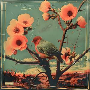bird  branch  flowers  painting  chromolithography  nature  colorful  artistic  peaceful  composition 1060643