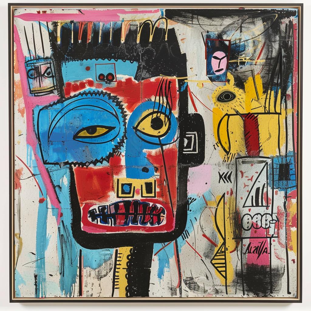 collage  xerox  ripped  marginalia  blue  black  abstract  sketchy  colorful  face 971020