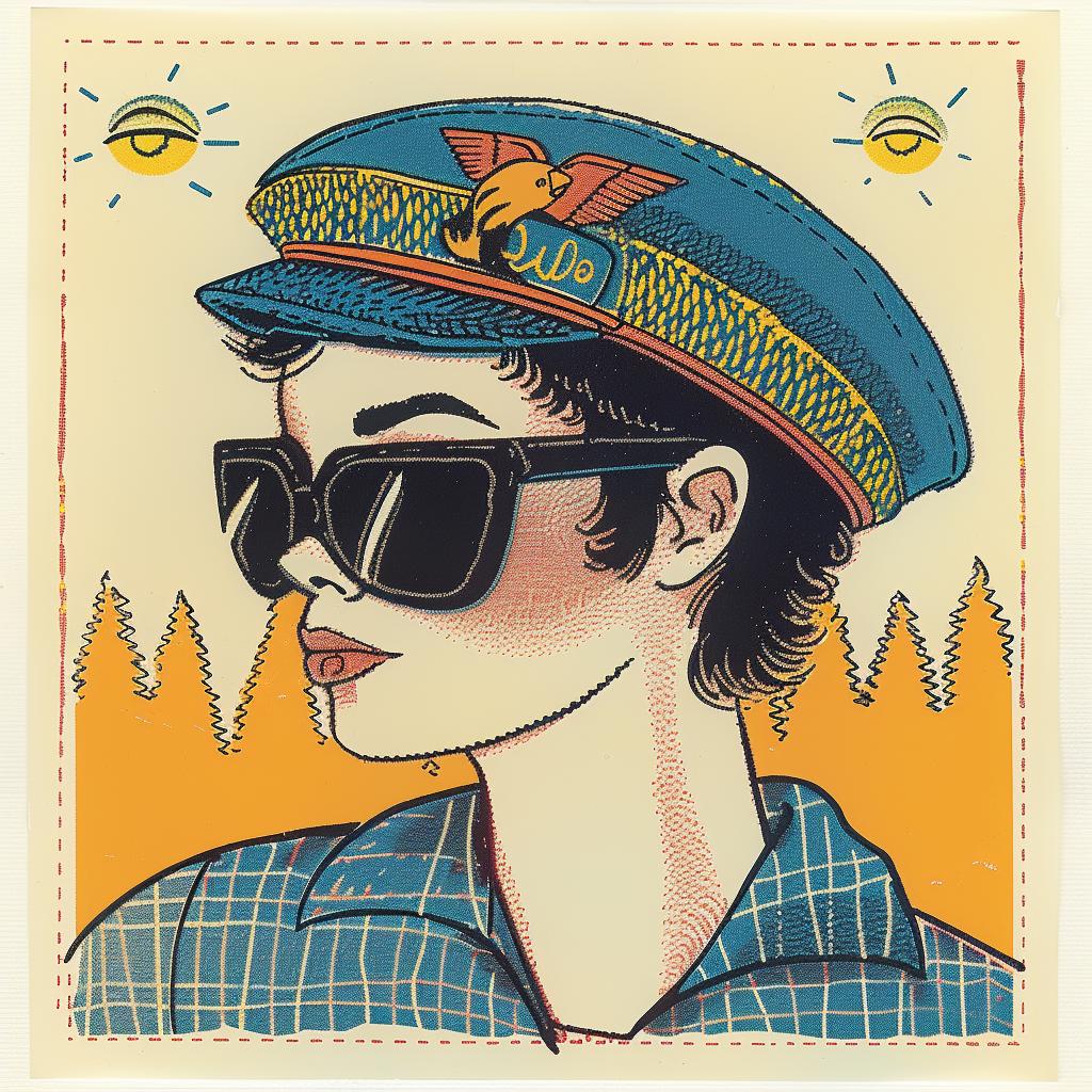 woman  sunglasses  hat  poster  colorful  design  fashion  stylish  graphic  urban 963235