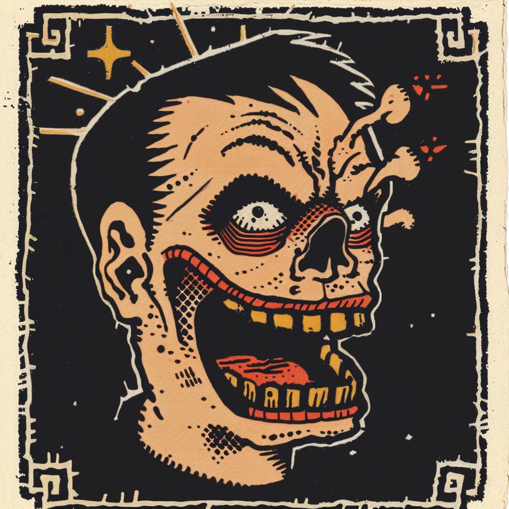 skull  face  dark  occult  art  scream  spiritual  terror  naturalistic  poster 931678