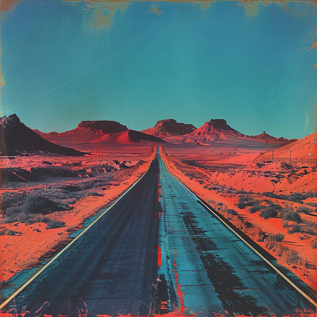 Ed  Ruscha  style  paintings  natural  colors  lighting  horror  art  volumetric 1026403