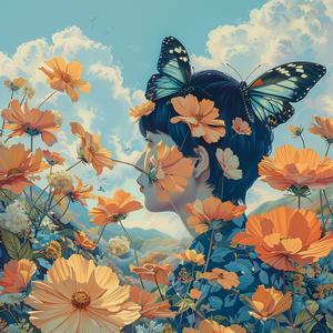 hypnotic  scenery  flowers  butterfly  artistic  female  James  Jean  surreal  mocoso 1073274