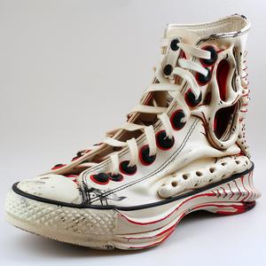shoes  hybrid  lowtop  studio  photography  skull  Converse  red  black  Giger 1038148