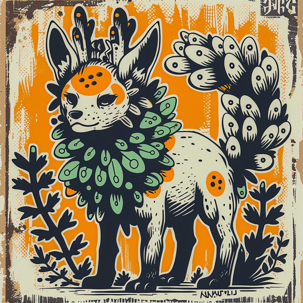 mythical  creature  hybrid  cartoon  animal  poster  fantasy  exploration  unique  blending 941344