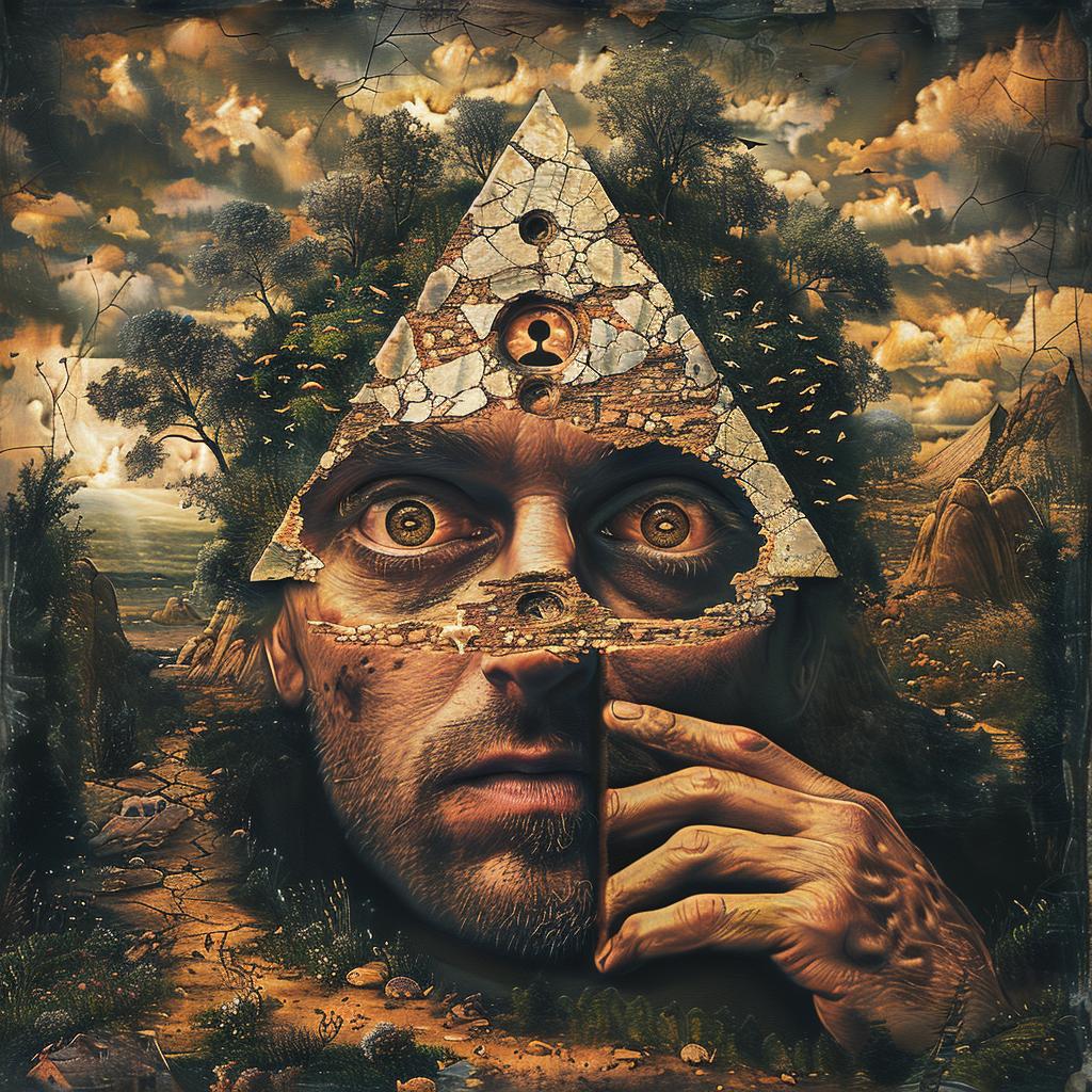 triangle  face  eye  illustration  graphic  conceptual  mystical  surreal  art  design 1034934