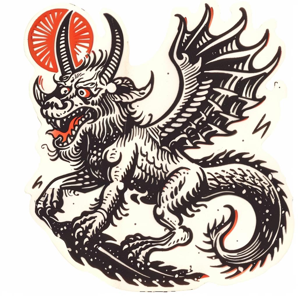 mythical  creature  dragon  illustration  fantasy  hybrid  colorful  wings  sun  whimsical 934695