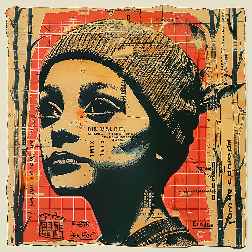 girl  hat  scarf  portrait  whimsical  colorful  feminine  artistic  fashionable  playful 949722