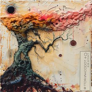 tree  encaustic  red  orange  background  painting  todd  mcfarlane  art  texture 1067587