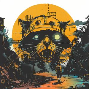 surreal  poster  movie  city  dead  Risograph  Symbolist  hyper-realistic  colorful  creative 1079764