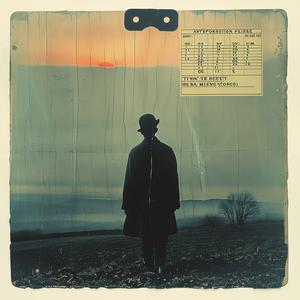 man  hat  sunset  standing  chromolithography  Quint  Buchholz  Andreas  Levers  scenic 1039879