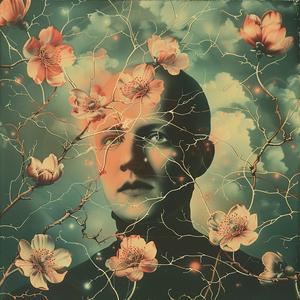 man  flowers  hair  clouds  background  chromolithography  colorful  artwork  fantasy  portrait 1051082