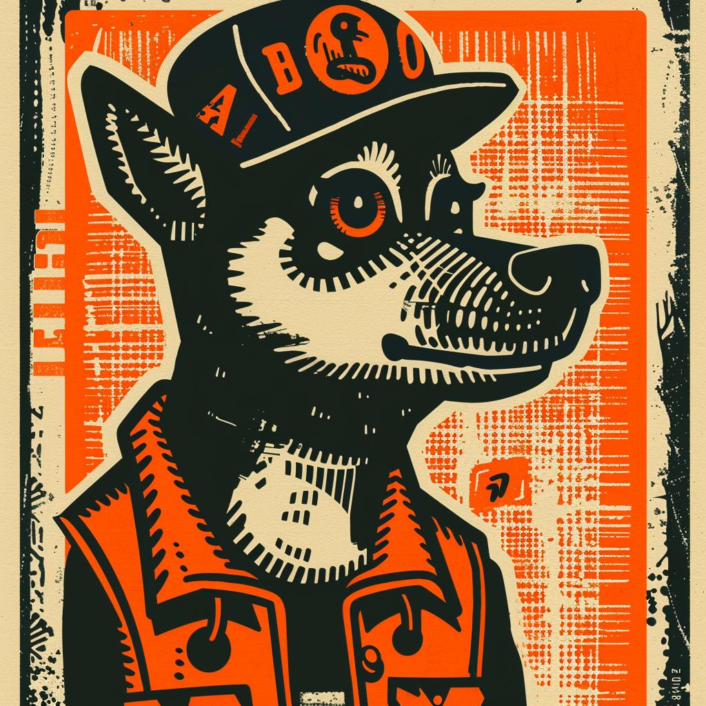 dog  hat  jacket  street  culture  minimal  aggressive  urban  poster  anthropomorphic 957432