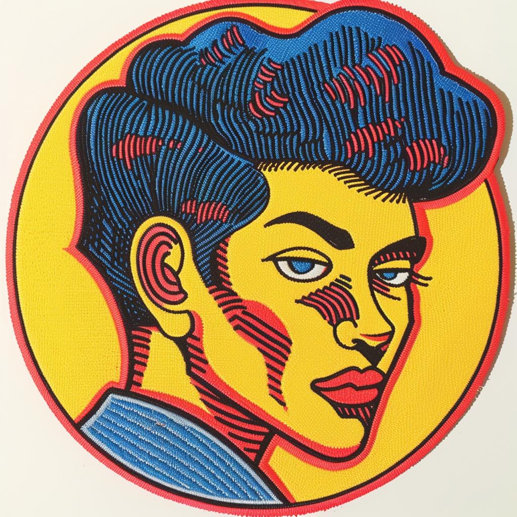 woman  face  sticker  circular  minimal  artwork  graphic  expressive  design  portrait 961499