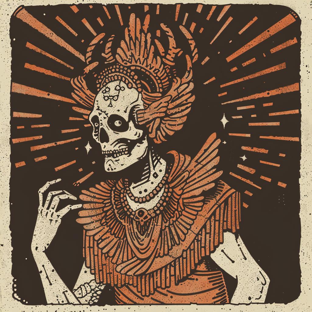provocative  art  skeleton  costume  crown  spiritual  dark  occult  naturalistic  terror 935110