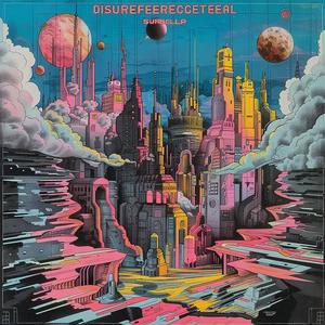dream  album  cover  symbolist  hyper-realistic  screenprinting  risograph  art  fantasy  city 1078377