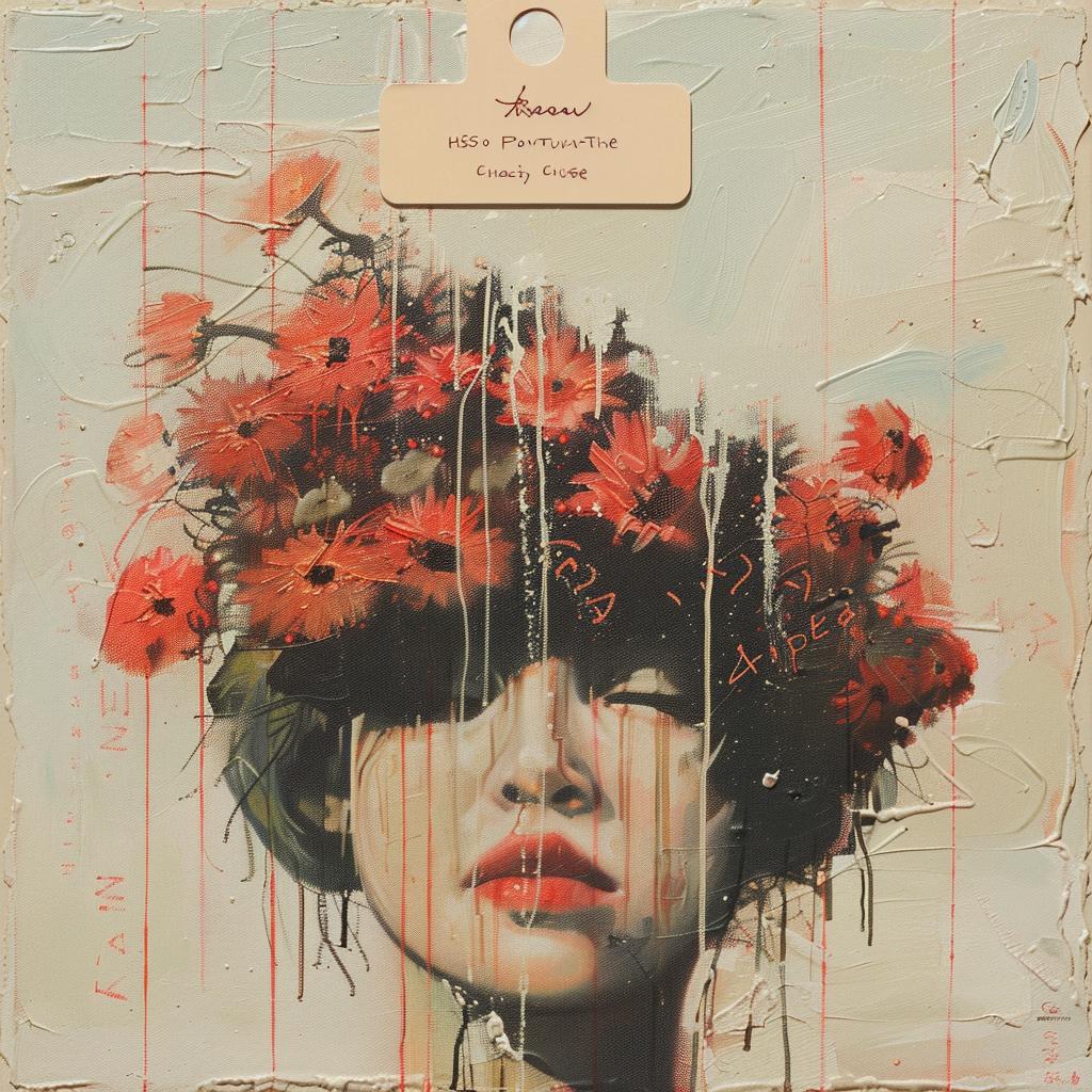 woman  flowers  painting  spiritual  occult  impasto  palette  introspective  portrait  naturalistic 975494