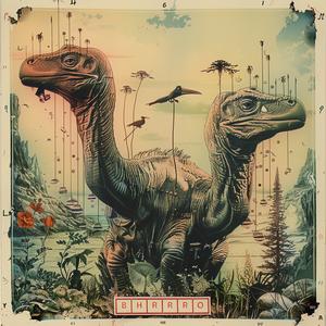 dinosaurs  movie  poster  chromolithography  painting  art  illustration  fantasy  creatures  colorful 1037858