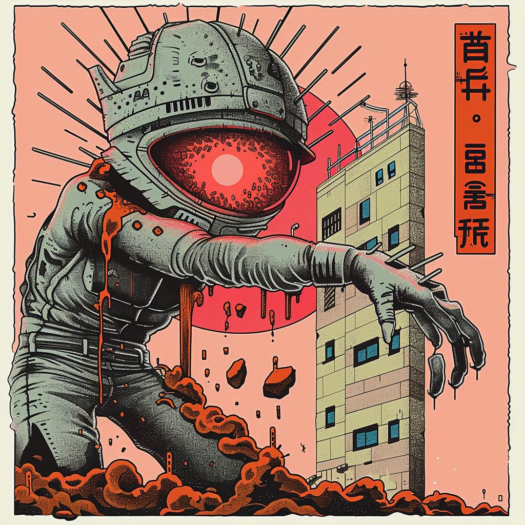 robot  building  poster  illustration  sci-fi  urban  fantasy  surreal  creature  artwork 947036