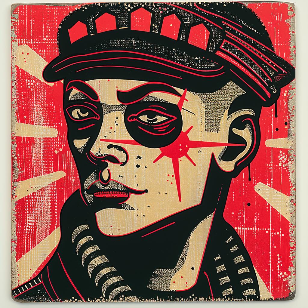 aggressive  streetwise  Richard  Anderson  knit  cap  poster  minimal  culture  art 949701