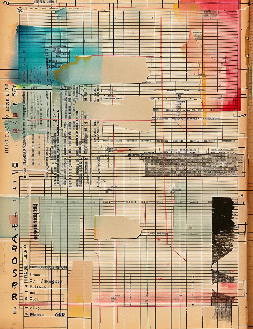 collage  colors  paper  line  composition  art  texture  design  visual  creative 962040