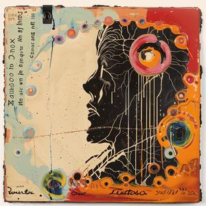 encaustic  art  woman  quote  painting  Saul  Bass  Milton  Glaser  Nychos 1067549