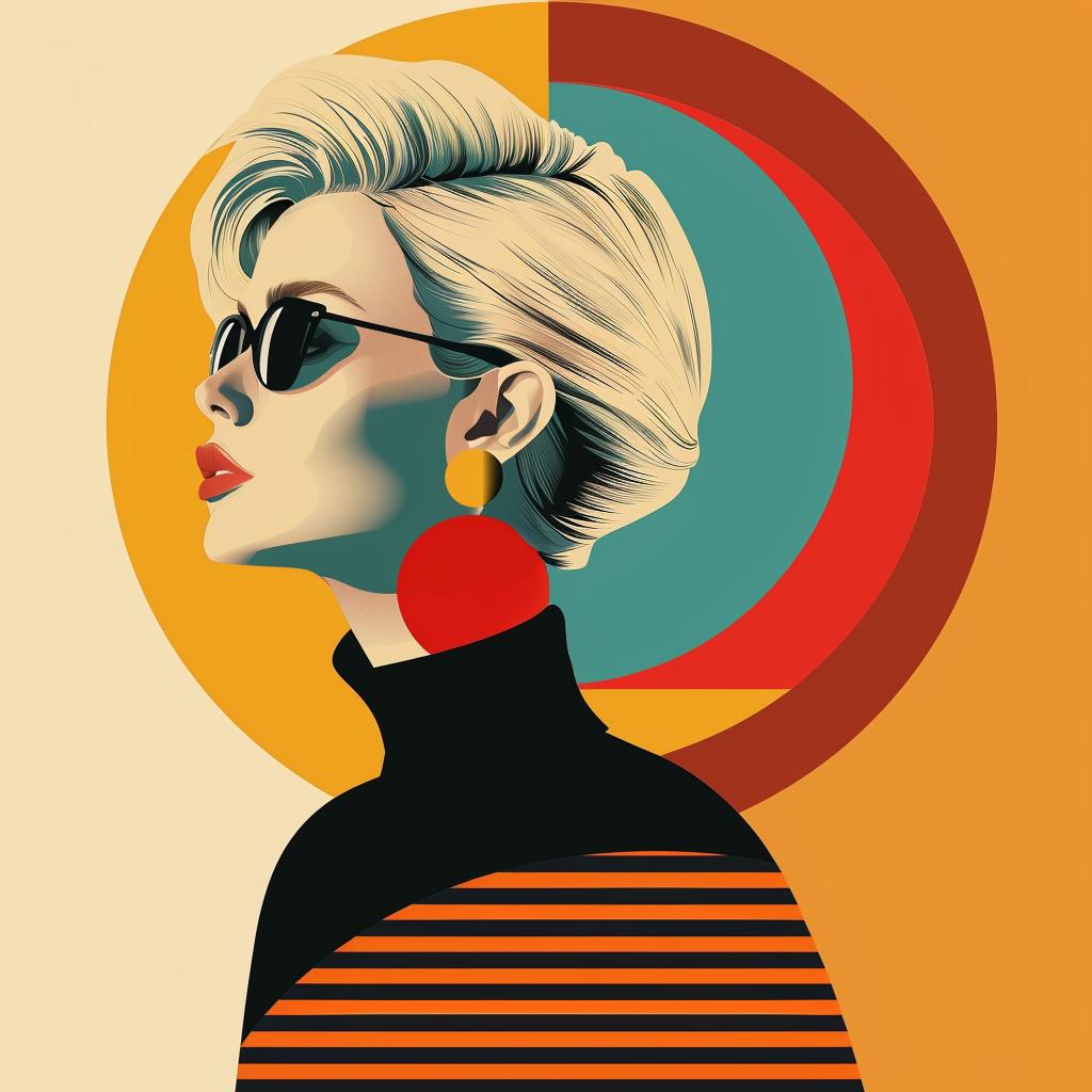 abstract  art  minimalist  portrait  geometric  colors  elegance  woman  sunglasses  modern 929483