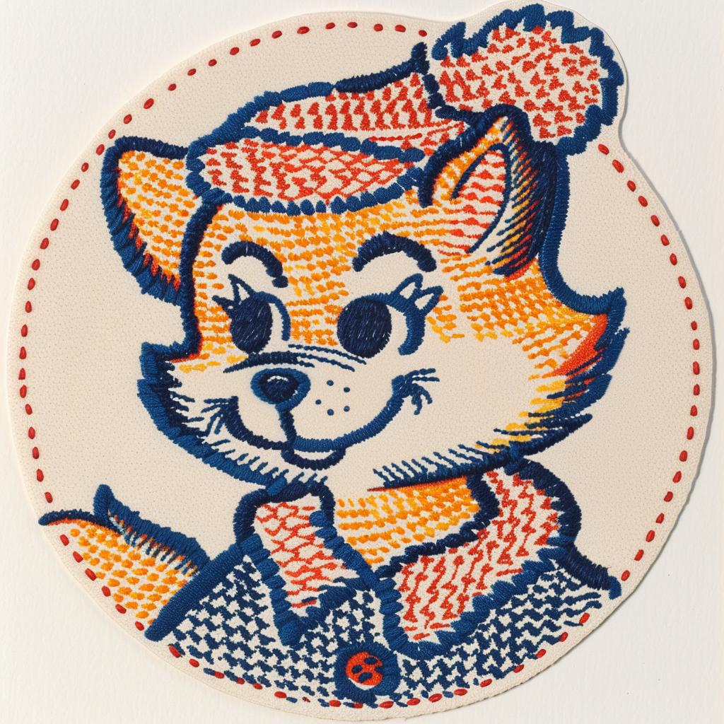 patch  streetwear  anthropomorphic  animal  chenille  hip-hop  stitch  minimal  cool  cartoon 959623
