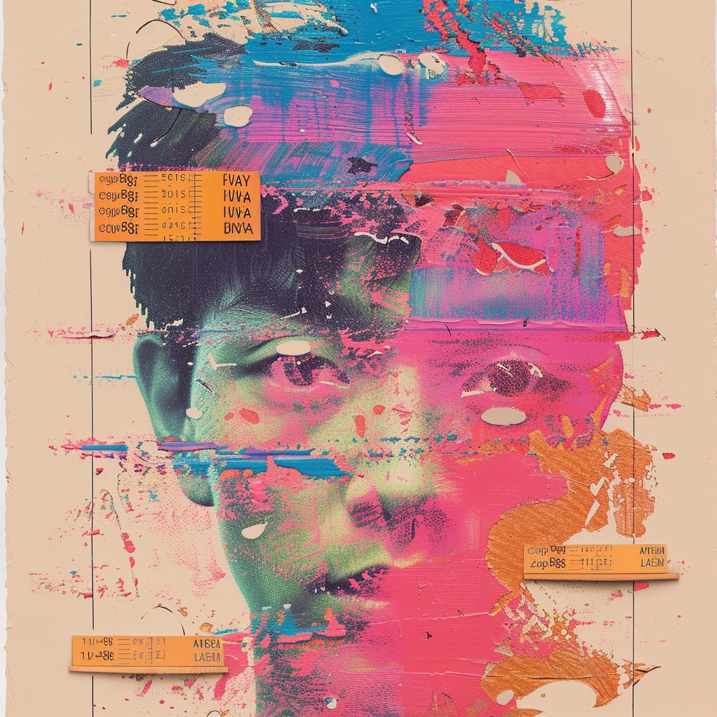 painting  man  paint  splattered  face  surreal  creative  artist  expression  colors 975067