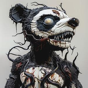 bear  blood  statue  dramatic  sculpture  nature  animal  gory  conceptual  bold 1073385
