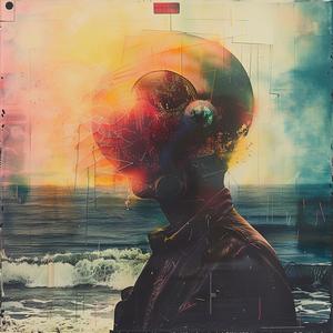 painting  man  hat  portrait  artistic  expression  modern  colorful  detailed  creative 1038187