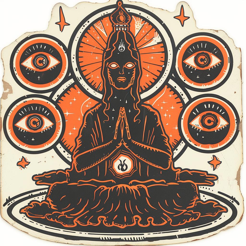 introspective  spiritual  naturalistic  dark  occult  woman  lotus  terror  art  emotion 935012