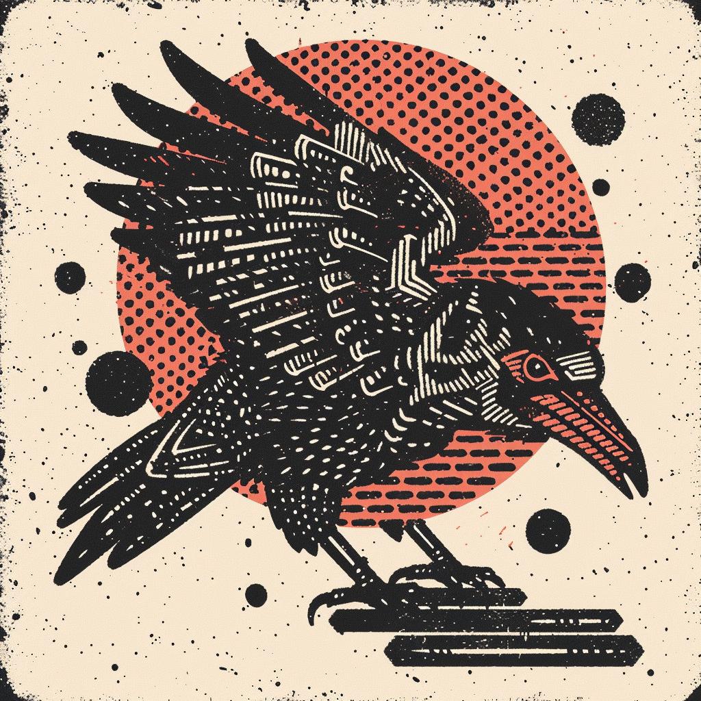 raven  collage  abstract  streetwise  vintage  minimal  aggressive  design  culture  expressionism 934881