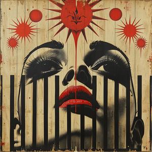 woman  redlips  sun  symmetrical  floral  bold  artnouveau  tattoo  design  vibrant 1078704