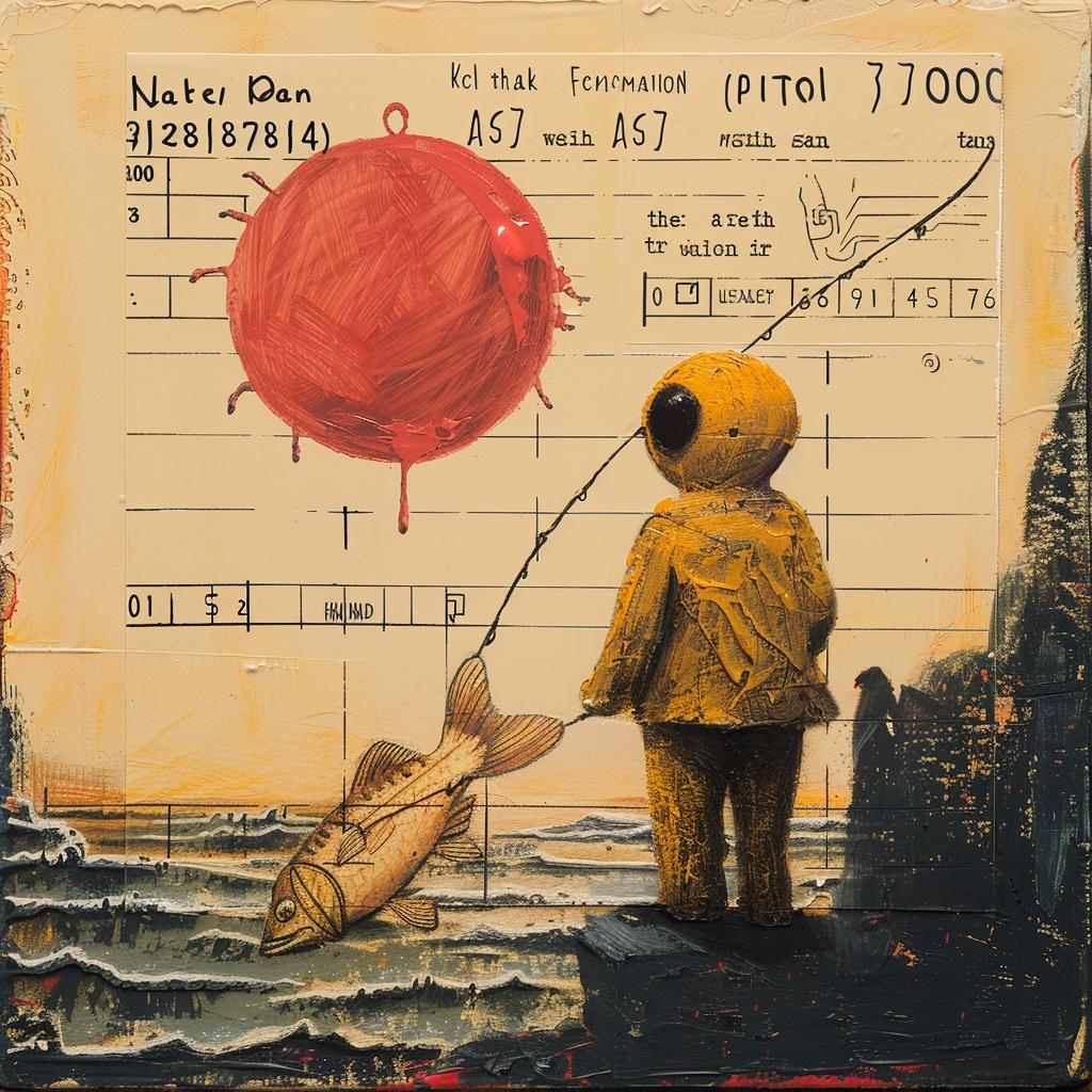 man  fish  suit  rain  surreal  juristic  introspective  painting  impasto  colorful 975679