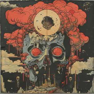 album  cover  person  surreal  Todd  White  Risograph  symbolist  screenprinting 1079123