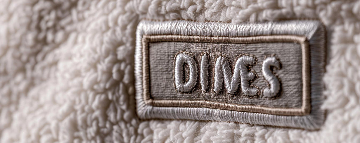 towel  white  close-up  text  label  simple  minimal  embroidery  design  style 961166