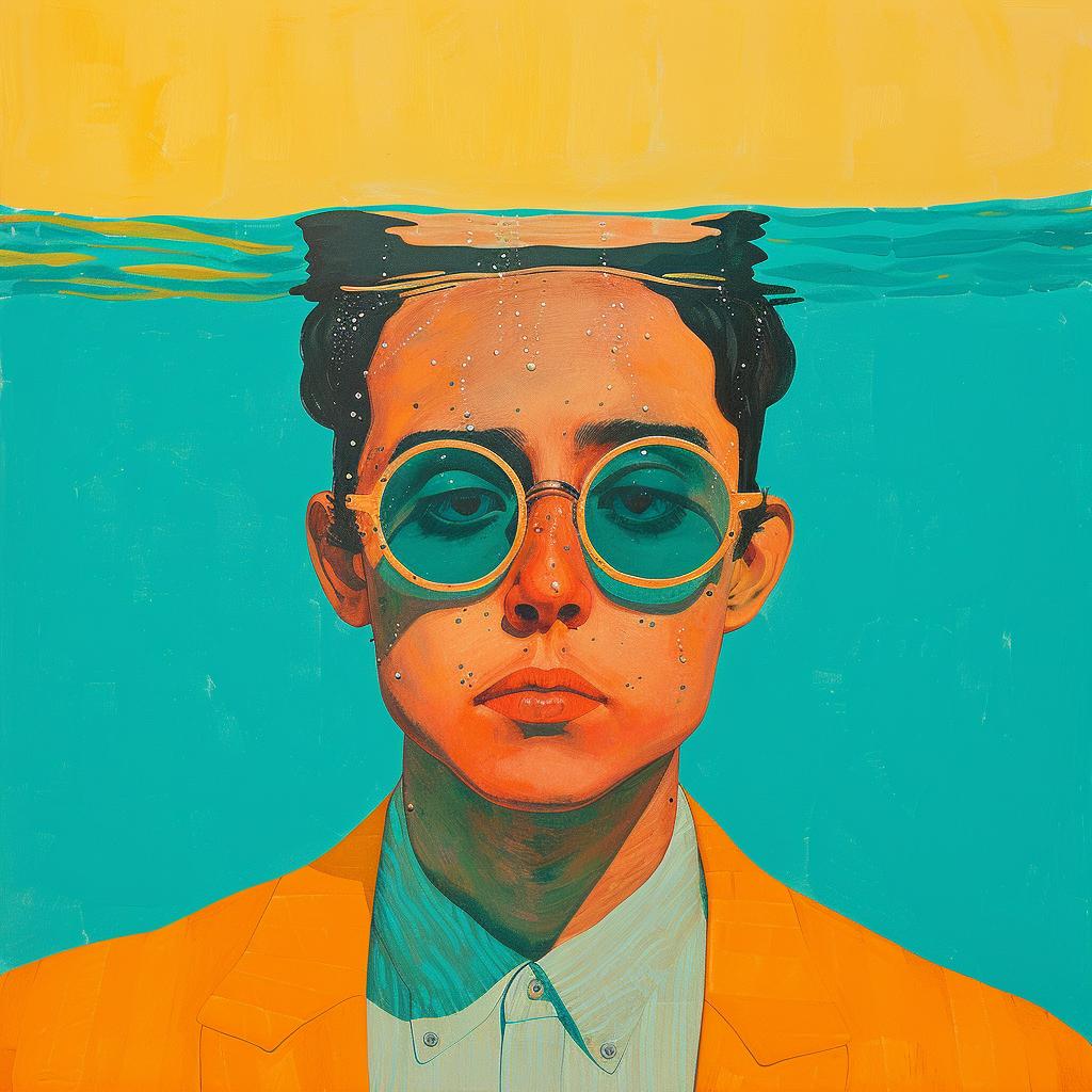 surreal  underwater  latino  male  Joan  Cornella  creative  dreamy  sunglasses  water 1016920