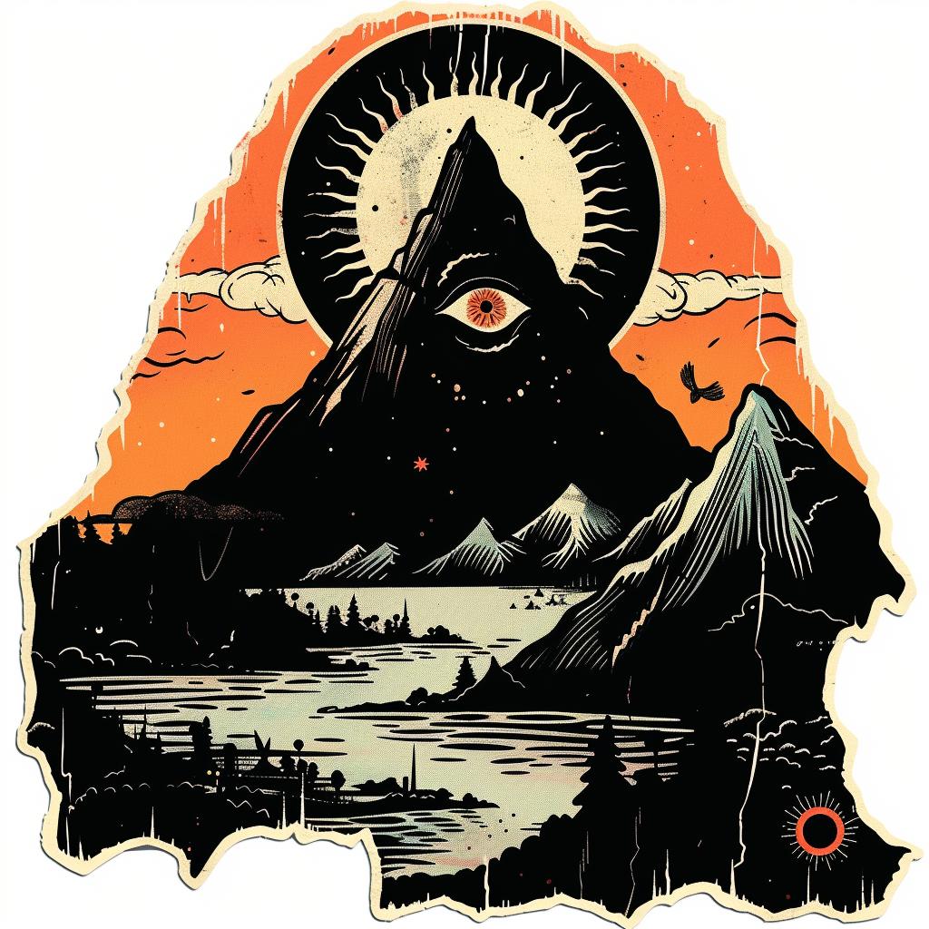 eye  sticker  all-seeing  surreal  vintage  illustration  tattoo  flash  symbol  mystical 927684