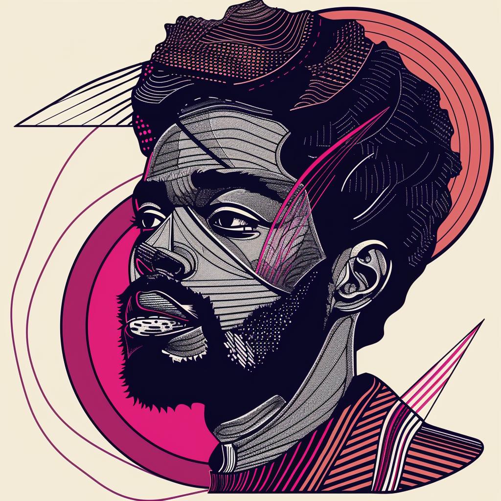 Pop  Art  man  beard  colorful  background  portrait  modern  stylized  vibrant 937476