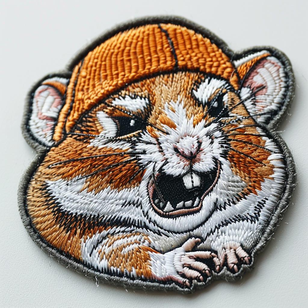 patch  streetwear  chenille  hamster  angry  contrast  stitches  minimal  culture  fun 954982