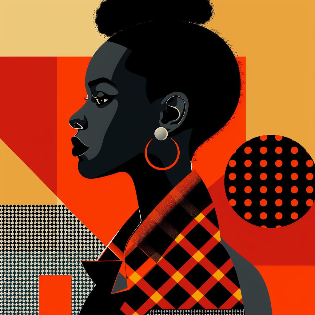 abstract  elegance  minimalist  portrait  stylish  geometric  colorful  contrast  modern  art 929137