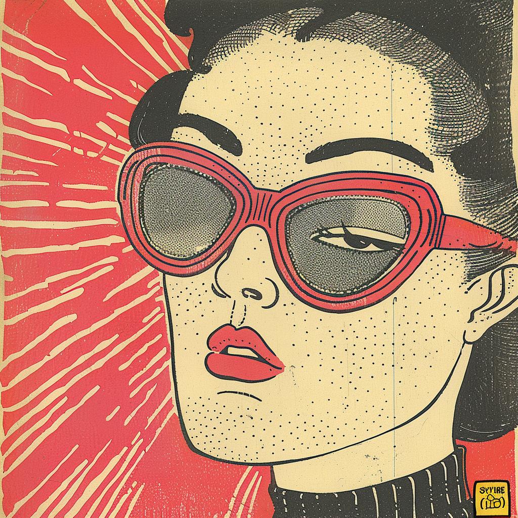 SYNTHWAVE  album  cover  Ukiyo-e  surreal  women  sunglasses  colorful  symbolist  chaotic 916805